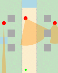 Example of a sneaking puzzle